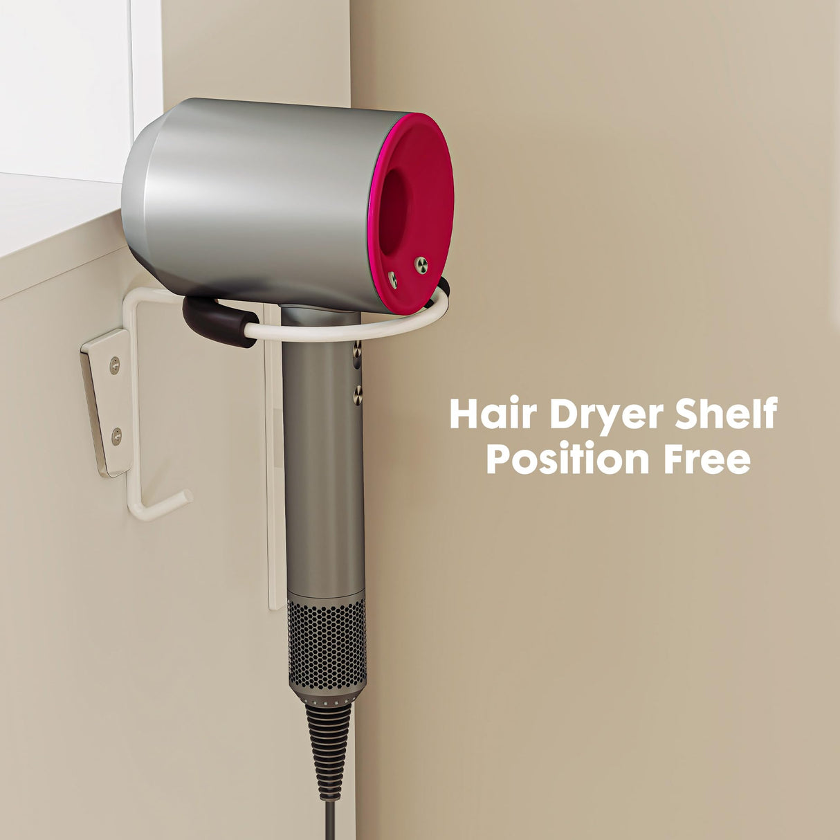 Sweetcrispy Vanity Desk with Adjustable Lighten Mirror & Power Outlet, Makeup Desk for Bedroom with a Storage Cabinet and 3 Drawers, 4 Storage Shelves, White Dresser for Girls Sweetcrispy