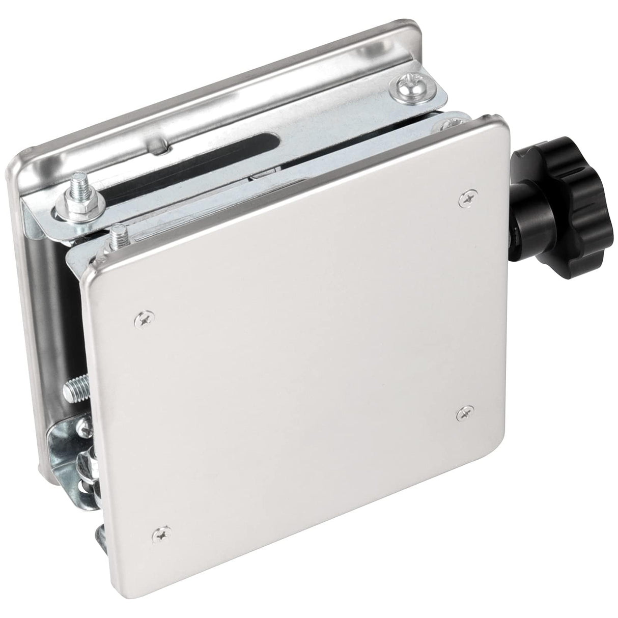 2 Pack 8 x 8 Inch Lab Scissor Jack, Stainless Steel Lab Lift Stand Table, Lab Jack Lift Platform, Expandable from 80mm to 270mm MUKCHAP