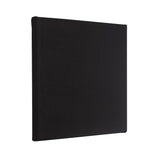 ATS Acoustics Sound Absorbing Noise Dampening Acoustic Panel Wall Treatment 24" x 24" x 2" Beveled Edge (Black) ATS Acoustics