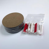 Blank Buttons Sublimation Personalize Name Tag Badge with Pin Back Design 3 inch White 10 Packs Generic