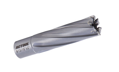 ACTOOL 13/16'' Diameter x 2'' Depth of Cut Carbide Tipped TCT ANNULAR Cutter with 3/4'' Weldon Shank