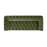 Jennifer Taylor Home Dalton 88" Tufted Chesterfield Sofa (Olive Green Performance Velvet) Jennifer Taylor Home