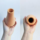 Wehous Concrete Vase Mold Silicone Resin Mold Container Storage Jar Bottle Mold Silicone Flower Vase Plant Mold Epoxy Resin Casting Cement Art Craft Trinket Holder Mold DIY Halloween Christmas Decor Wehous