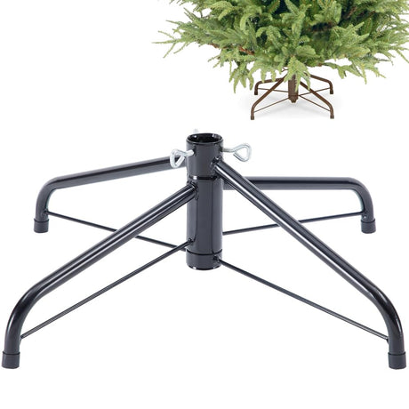 Sivya Christmas Tree Stand for 4 to 6 Foot Trees，Fits 0.75-1.25 Inch Pole Sivya