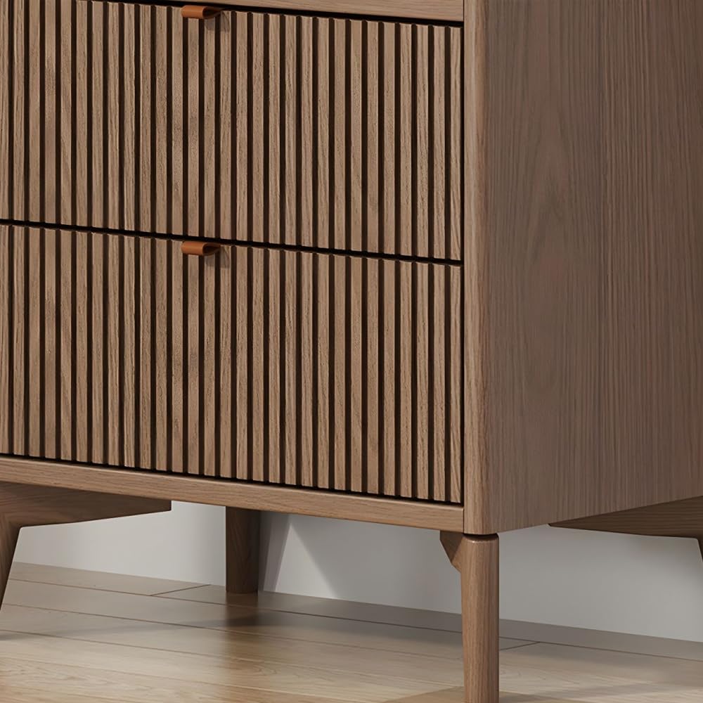 Elegant White Wooden Bookcase with Glass Doors and Storage Drawers for Stylish Home Organisation LITFAD