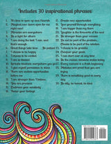 Positive and Inspirational Coloring Book: Adult coloring book WoodArtSupply