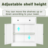 CJF Buffet Storage Cabinet, Storage Cabinet with Drawer & Adjustable Shelf, Metal Sideboard Kitchen Storage Cabinet for Coffee Bar, Bathroom, Living Room, Entryway, Home Office, Natural, Pantry CJF