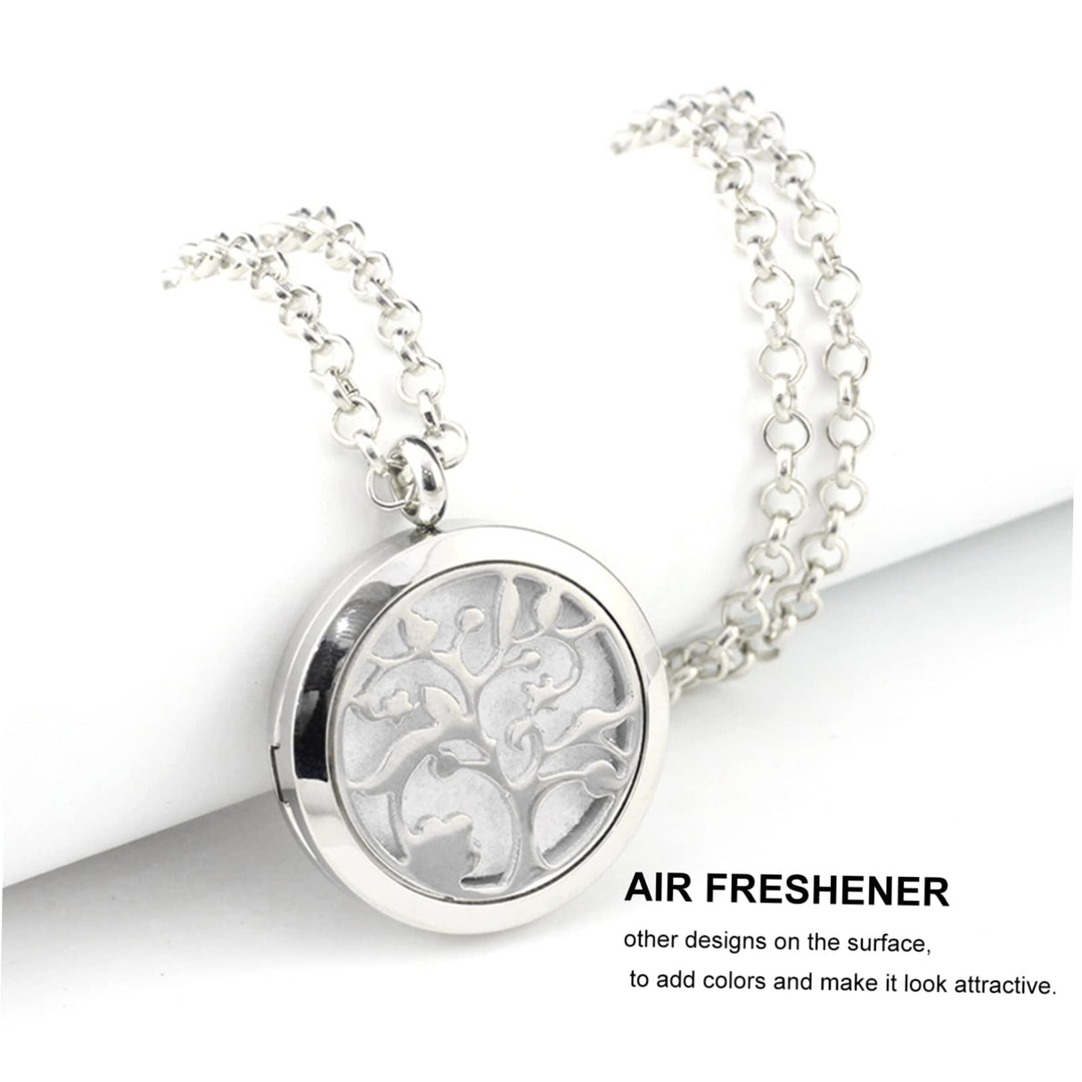 HEALLILY 50pcs Car Perfume Cotton Cloth Portable Diffuser Car Scented Hanging Kick Float Sublimation Air Freshener Blanks Healthy Air Freshener Safe Air Freshener Round Sheet White Natural HEALLILY