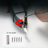 Ultrasonic Cutter Knife Handheld for Plastic,Acrylic,Carbon Fiber Board,Thin Wood,Cutting 3D Printed Models 30W 40KHZ magicutter