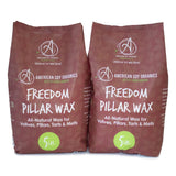 American Soy Organics- Freedom Soy Wax Beads for Pillar Candle Making – Microwavable Soy Wax Beads – Premium Soy Candle Making Supplies (10-Pound Box) American Soy Organics