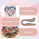 WEBEEDY 20 Sets Paper Quilling Kit for Adults Beginners DIY Heart Quilling Greeting Card Making Kit with Instruction DIY Unique Card for Valentine's Day Birthday,Holiday,New Year's Day,Thanksgiving WEBEEDY