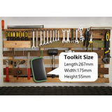 Soldering Iron, Soldering Kit, 19-in-1 60w Soldering Iron Kit Electronics Adjustable Temperature Welding Iron with ON/OFF Switch, Digital Multimeter, 5 Tips, Desoldering Pump, Screwdriver, Tweezers HANDSKIT