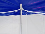 TentandTable 20' x 40' Premium Canopy Tent, Blue/White, Outdoor Pole Tent, 80-160 Person Capacity for Parties, Weddings, Events, Commercial and Residential Use, Large Heavy Duty Vinyl Canopy Tents TentandTable