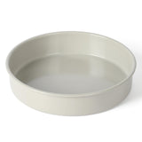 Martha Stewart Gallen 8 Inch Round Nonstick Carbon Steel Cake/Bake Pan - Cool Grey Martha Stewart