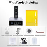 ELEGOO Mercury Plus 2.0 Large Wash and Cure Machine for LCD/SLA/DLP 3D Printing Models Cure Box with Rotary Curing Turntable and Washing Bucket ELEGOO