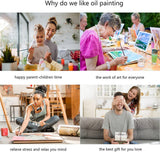 eniref Paint by Numbers for Adults Beginners, DIY Paint by Numbers for Kids Acrylic Paint Drawing Paintwork with Paintbrushes Always Sunny in Philadelphia Merch Fun Wall Decor 16X20inch eniref