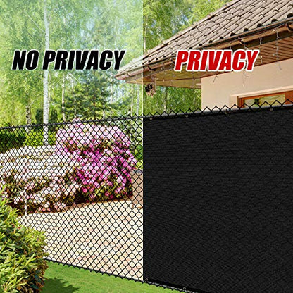 ShadeMart 90% Shade Fabric 20FT x 20FT Black Sun Shade Cloth, Privacy Screen with Reinforced Grommets for Outdoor Garden Pergola Patio Porch Carport, Shade for Plant Chicken Coop Kennel Animal Stall