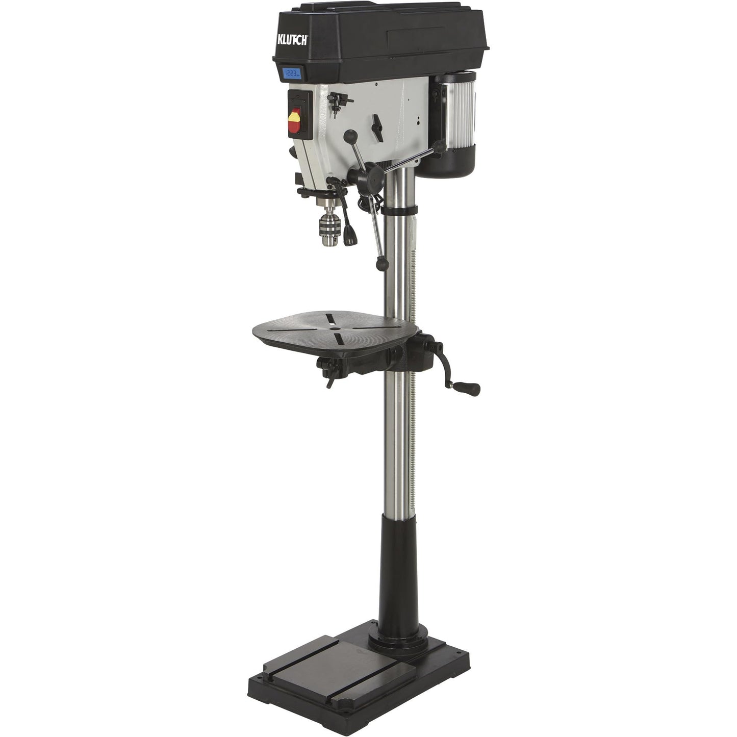 Klutch Floor Drill Press - Variable Speed with Digital Display, 17in. 1 1/2 HP, 120V - WoodArtSupply