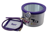BVV 2 Gallon Aluminum Side Mount Vacuum Chamber BEST VALUE VACS