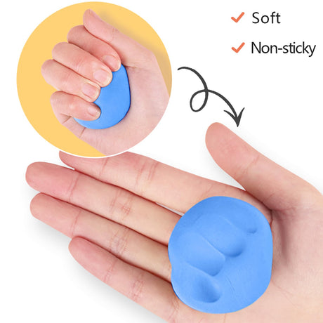 Cutedeer Air Dry Clay Kit, 36 Colors Modeling Clay for Kids, Soft Squishy Molding with Sculpting Tools and Tutorials, Arts Crafts Gift for Boys Girls Cutedeer