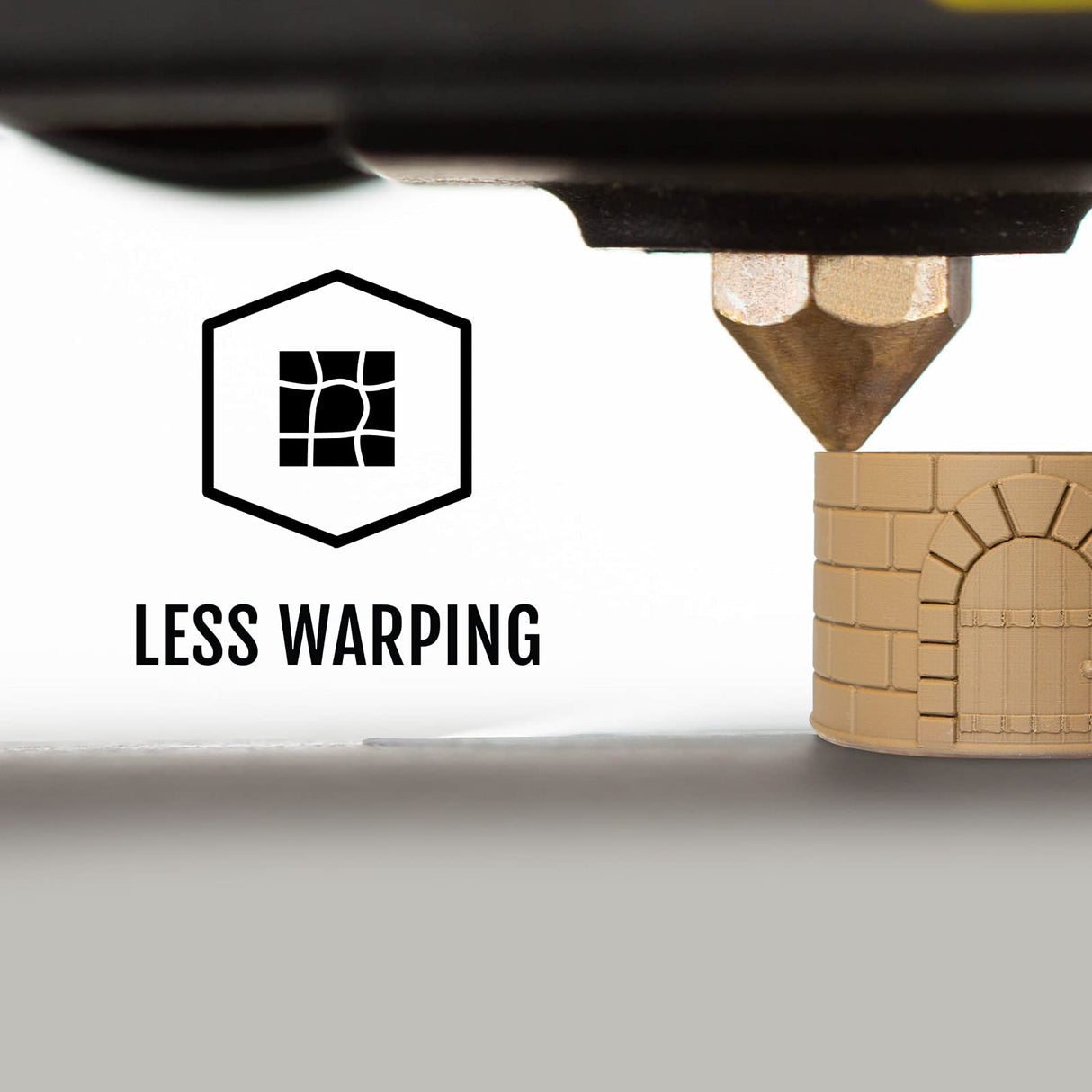 HATCHBOX Matte PLA 3D Printer Filament, Dimensional Accuracy +/- 0.03 mm, 1 kg Spool, 1.75 mm, Brown HATCHBOX