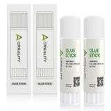 Creality Official 3D Printer Glue Stick,Solid Adhesive for Hot Bed,Perfect First Layer Adhesion,Reduce Warping for ABS PLA PETG Filaments and Build Plate (Pack of 2) Creality