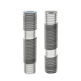 2PCS KP3S Titan Extruder Hotend Throat Stainless Steel M6 Thread 6 * 30mm for 1.75mm Filament 3D Printer Parts POJECITY