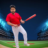 PSG Pro Maple Model: C243-Size: 33"/Barrel Dia: 2-1/2" - Weight: 30 oz Cupped Wooden Baseball Bat for Adult-Youth-Professional Players & Leagues in Black & Red by Player Sports Goods LLC Player Sports Goods