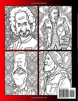 Sons Of Anarchy coloring book: American Action Crime Drama Television Series Coloring Book For Teens Adults Stress Relief Gift WoodArtSupply