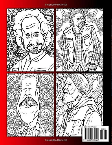 Sons Of Anarchy coloring book: American Action Crime Drama Television Series Coloring Book For Teens Adults Stress Relief Gift