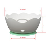 Yarn Bowl by Yarn Valet - Portable, Unbreakable with Soft Rubberized Non-Slip Base Yarn Valet