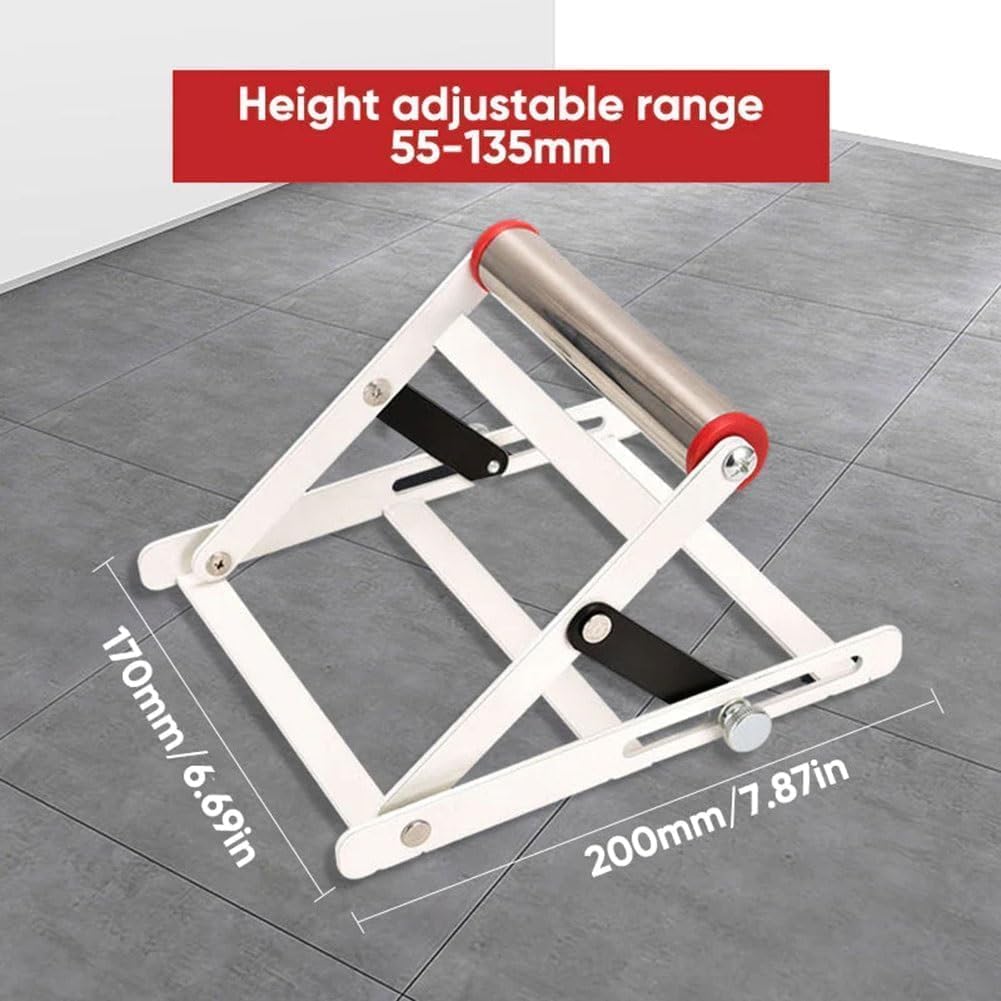 YUERUI 2Pc Adjustable Cutting Machine Support Frame, Table Saw Stand Height Adjustable, Metal Cutting Machine Work Support Stand, Cutting Machine Attachment, Suitable for Farm Outdoor Labor P - WoodArtSupply