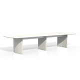 Safco Medina Table, 14', Textured Sea Salt Safco