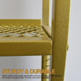 GWLQRTXV X3 39in Wine Rack with LED Lighting Wall Mounted Glass Holder, 3-Tiers Liquor Bottles Shelves Display Storage Organizer Hanging Long Stemware Goblet Metal for Home Mini Bar Cellar Black GWLQRTXV