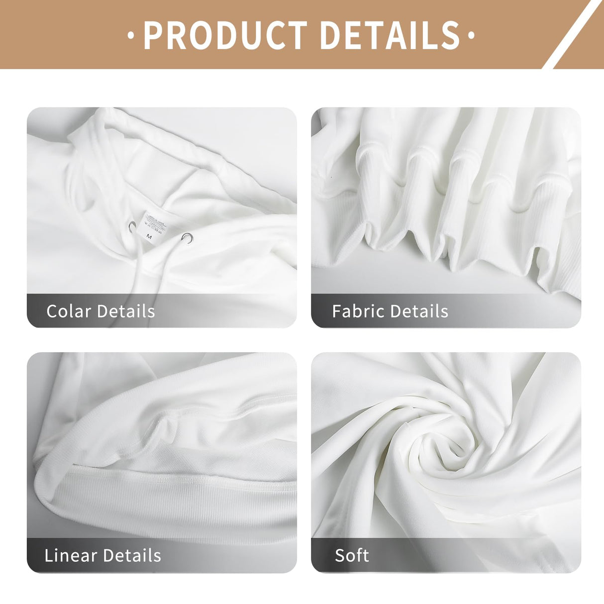 METFUIN 2 Pack Polyester Adult Hoodies for Sublimation White Blank Hooded Sweatshirt (XX-Large, White) METFUIN