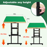 Dollate 1500 Piece Jigsaw Puzzle Table with Legs,35"x27"Adjustable Puzzle Tables for Adults, 3-Tilting-Angle Portable Wooden Jigsaw Puzzle Board Portable with 4 Drawers Dollate