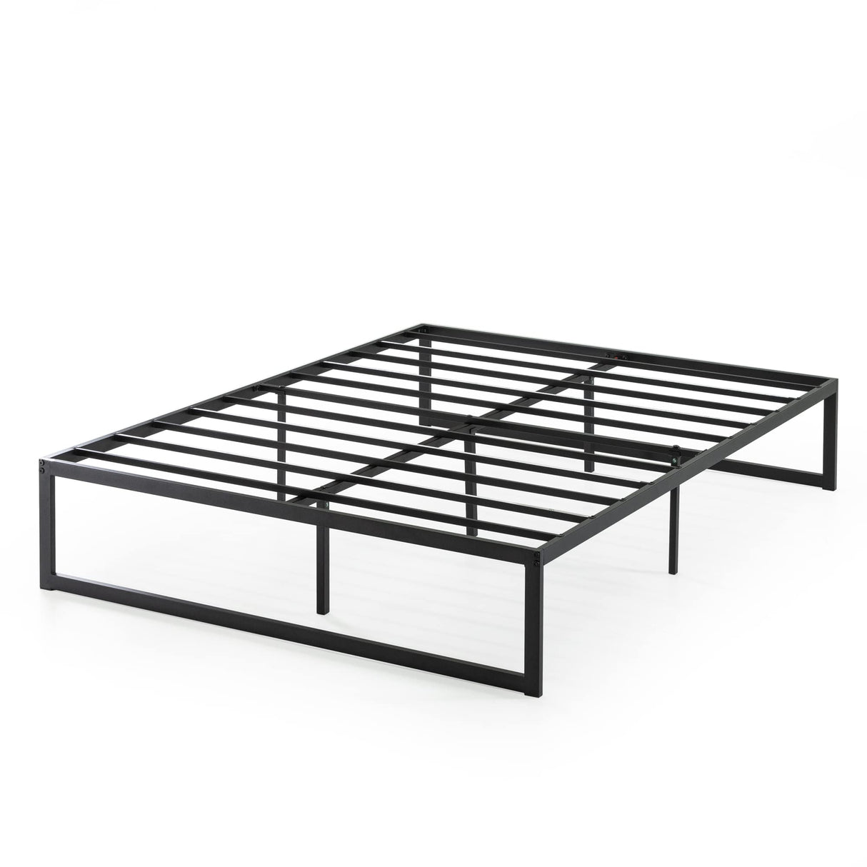 ZINUS Abel Modern Metal Platform Bed Frame with Steel Slat Support - No Box Spring Required, Easy Assembly, Queen Zinus
