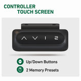 FEZIBO 63 x 24 Inches Standing Desk with Drawer, Adjustable Height Electric Stand up Desk with Storage, Sit Stand Home Office Desk, Ergonomic Computer Desk, Light Rustic FEZIBO