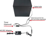 Upgrade UV Resin Curing Box with Adjustable Brightness 48W 395nm UV Curing Light Smart Time Control UV Cure Station DIY Curing Enclosure for SLA/DLP/LCD 3D Printer Solidify Photosensitive Resin HOCENWAY