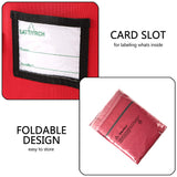 Sattiyrch Christmas Tree Storage Bag,Fits Up to 6 ft Tall Artificial Tree,Heavy Duty 600D Canvas Red Christmas Tree Storage Container with Sleek Dual Zipper and Durable Handles,45" x 15" x 20" Sattiyrch