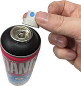 DANG Prime Graffiti Spray Paint Set of 12 Monochrome Colors, 400ml Cans, High Coverage Matte Spray Paint Kit, Low Pressure, Ideal for Murals, Outdoor, Metal, Vinyl, Wood, Graffiti Art Supplies DANG Paint