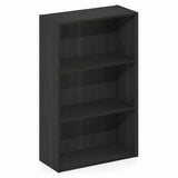 Furinno Basic Book Shelf, 3-Tier Bookshelf, Cube Storage Organizer Bookcase with Open Shelf, 7 x 17 x 26, for Living Room, Bedroom, Home Office, Espresso Furinno