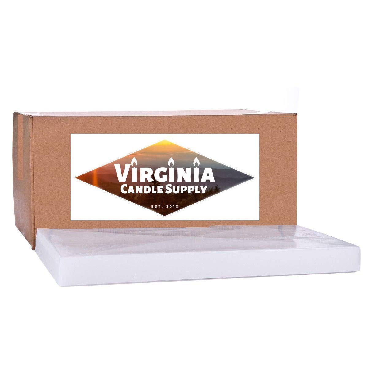 Coconut 83 Wax - All Natural Coconut Wax 22.50 Pound Box 2 Slabs Virginia Candle Supply