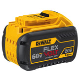 DEWALT 60V MAX* FLEXVOLT Lithium Battery with Charger, 9-Ah (DCB118X1) DEWALT