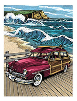 Adult Coloring Cars Coloring Book (Adult Coloring Books: World & Travel) Dover Publications