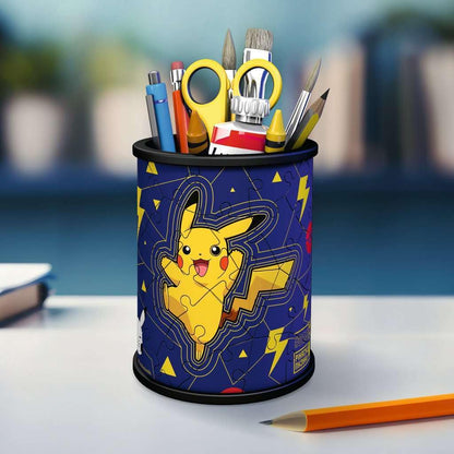 Ravensburger Pokemon Gifts - 3D Jigsaw Puzzle for Kids Age 6 Years Up - 54 Pieces - Pencil Pot - No Glue Required