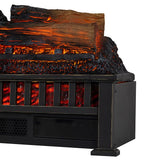 Country Living 27 inch Electric Log Set | 1000 Sq Ft Heater - Log Insert with Infrared Flames | Control with Remote, Alexa or Google Country Living