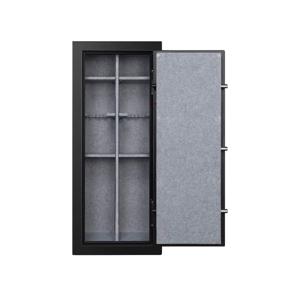 Fortress 24 Gun Fire Safe with E-Lock, Black FORTRESS