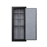 Fortress 24 Gun Fire Safe with E-Lock, Black FORTRESS