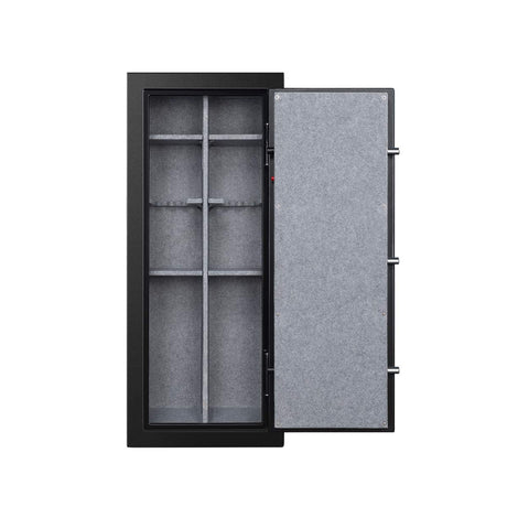 Fortress 24 Gun Fire Safe with E-Lock, Black FORTRESS